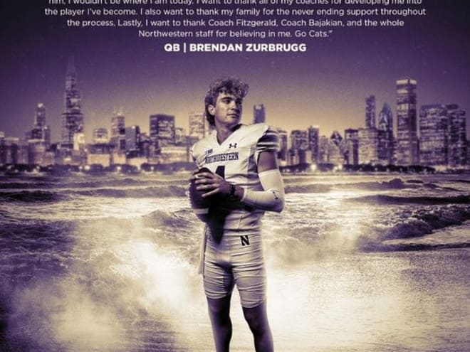 How Northwestern flipped QB Brendan Zurbrugg from Syracuse