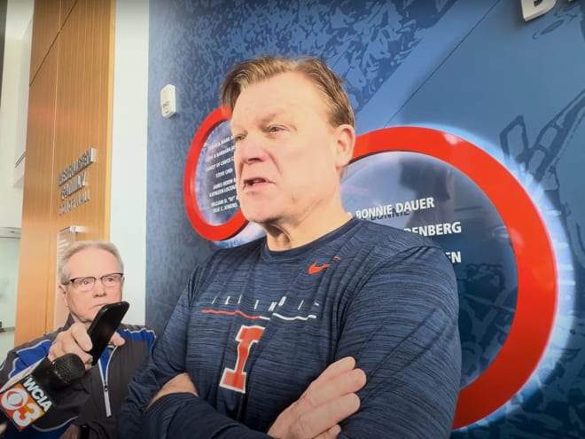 Watch: Illini coach Brad Underwood pre-Rutgers