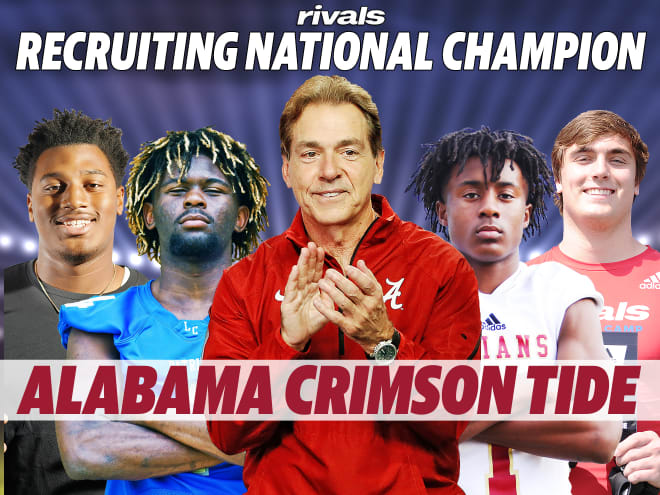 Alabama wins the 2021 recruiting title