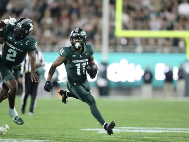 Michigan State WR Aziah Johnson Commits to UNC