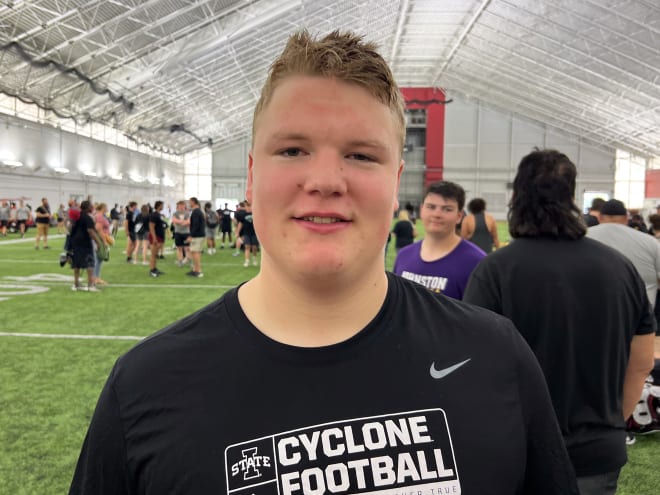 Priority HS Jr. OL recaps latest ISU visit