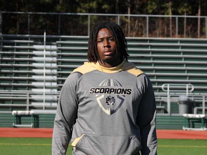 Junior OL Tyrell Simpson figuring out recruiting options
