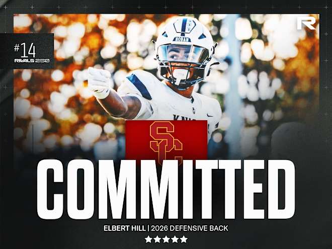 Five-star CB Elbert Hill ready to make a name for himself in California