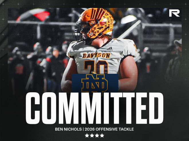 Four-star OL Ben Nichols discusses Notre Dame commitment