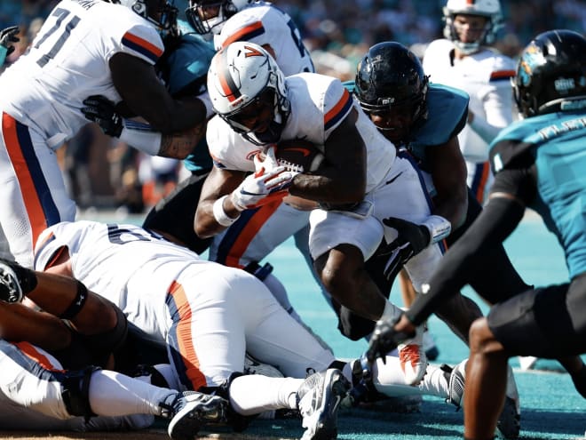 Beach Run: UVa racks up 384 yards on the ground in 43-24 win