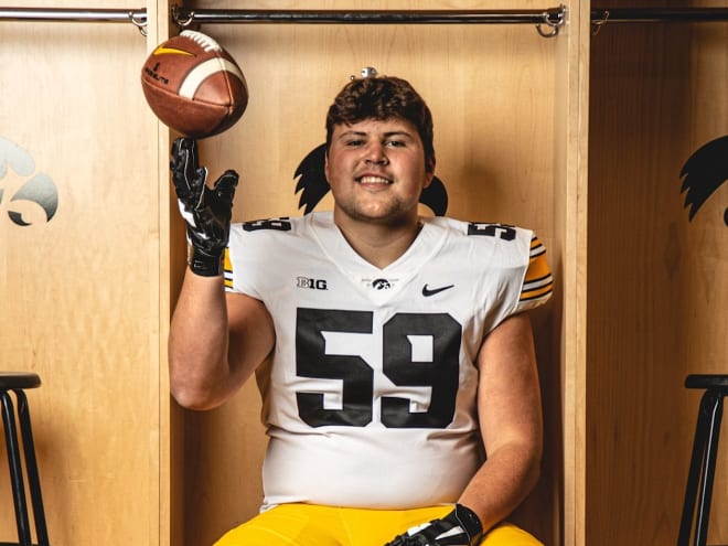 Four-star OL Trevor Lauck commits to Iowa