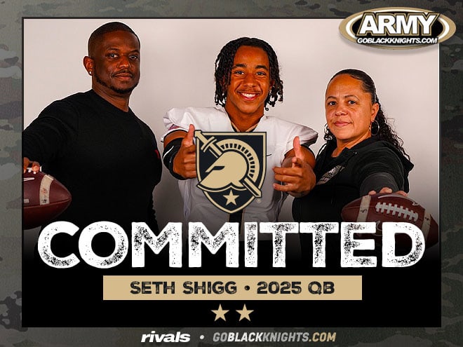 Following his OV, QB Seth Shigg reaffirms his commitment & signs with Army