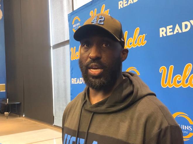 WATCH: UCLA HC DeShaun Foster addresses media before Tuesday’s practice