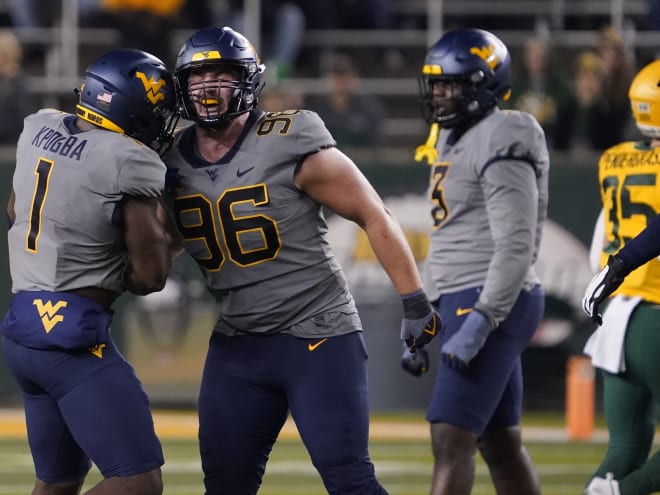 WVU DL Edward Vesterinen announces return to WVU for 2025 season