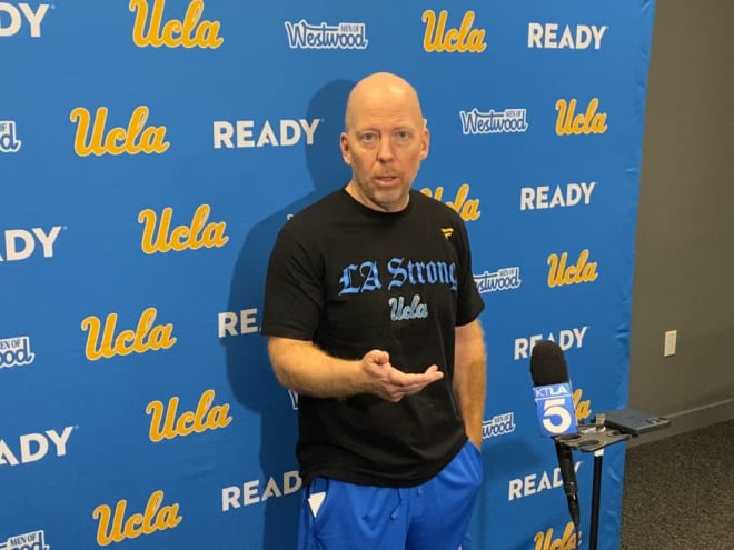 WATCH: Mick Cronin, UCLA players look ahead to Minnesota before practice