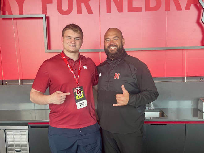 2027 OL Kyler Kuhn talks Husker Games, relationship with staff and more