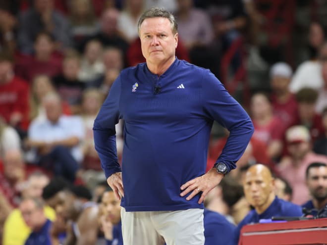 WATCH: Bill Self met with the media after KU fell to Arkansas