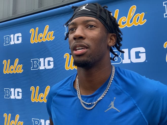 WATCH: UCLA WR J.Michael Sturdivant discusses role in offense, more