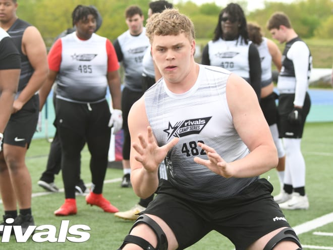 Jon Adair looking into the Hokies