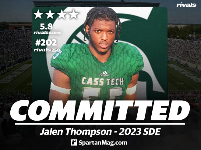 Michigan State lands Rivals250 DE Jalen Thompson
