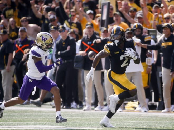 Iowa 40, Washington 16: Kaleb Johnson Does it Again