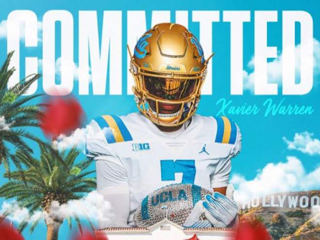 WR Xavier Warren announces commitment to UCLA