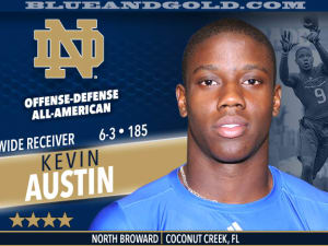 SIGNED: WR Kevin Austin 