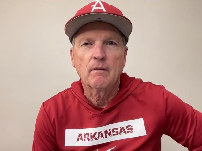 WATCH: Dave Van Horn postgame - Arkansas 12, Ole Miss 3