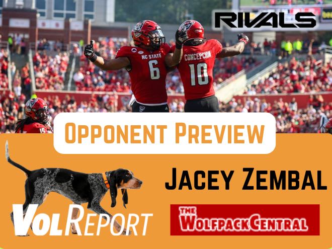 The VolReport Show: Jacey Zembal of TheWolfpackCentral previews Vols-NCSU