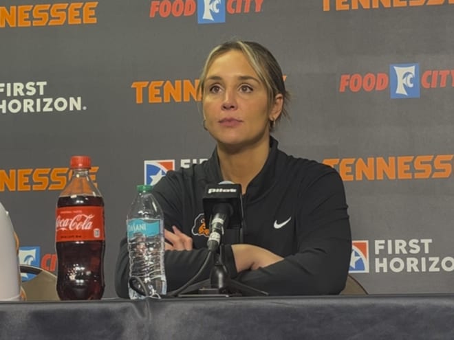 WATCH: Lady Vols coach Kim Caldwell reacts to win over Alabama