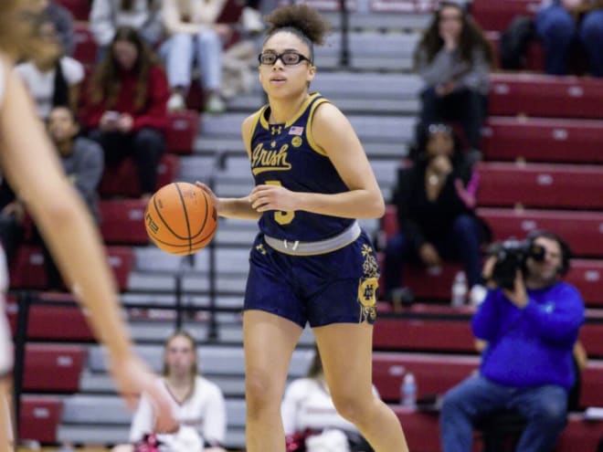 Happy homecoming for Olivia Miles as Notre Dame WBB takes down Lafayette