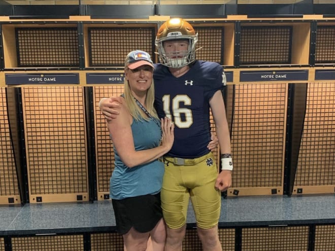 2023 QB Brayden Dorman Breaks Down Notre Dame Visit, Camp, What’s Next