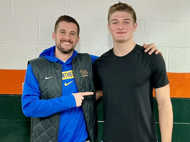 2026 TE Adam Land maintaining regular contact with Pitt