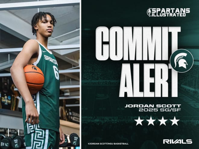 2025 four-star SG/SF Jordan Scott commits to Michigan State