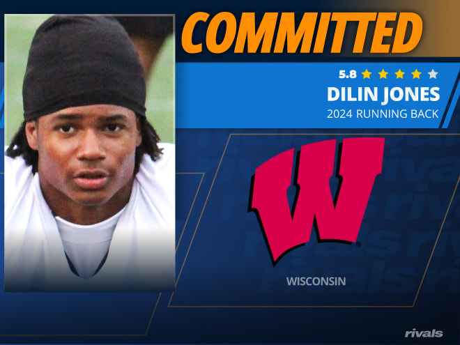 Wisconsin football adds commitment from 4-star RB Dilin Jones