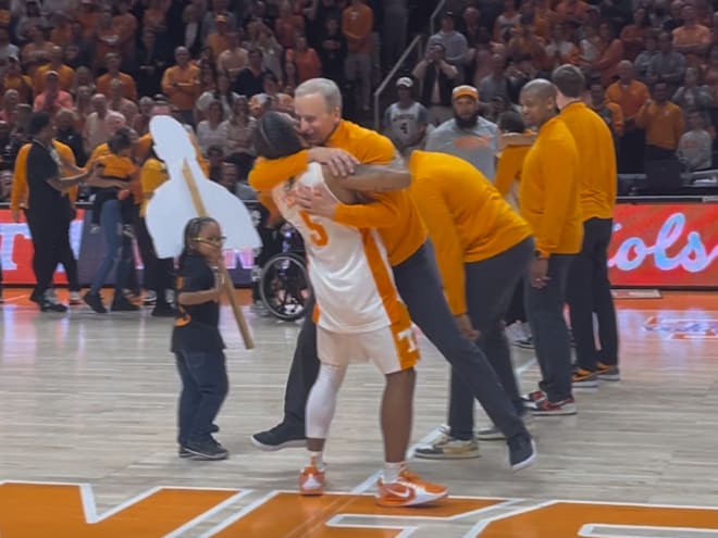 WATCH: Tennessee basketball holds 2025 Senior Day