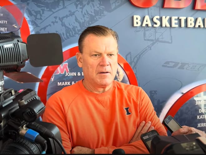 Watch:  Illini coach Brad Underwood pre-Alabama