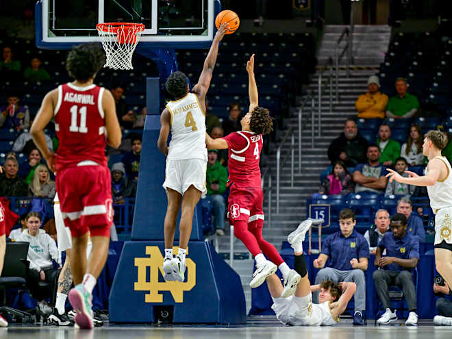 Recap: Stanford MBB loses heartbreaker at Notre Dame