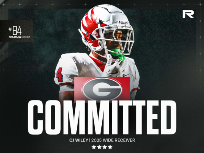 Georgia lands a commitment from elite four-star WR CJ Wiley