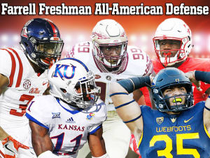 Farrell Freshman All-American team: Defense