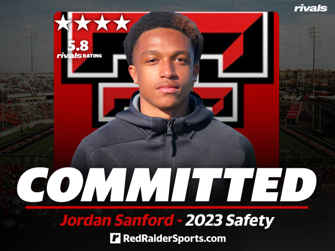 Texas Tech scores big with commitment from four-star safety Jordan Sanford