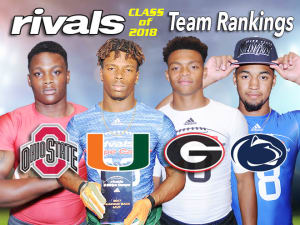 Ohio State climbs to top spot in 2018 team recruiting rankings