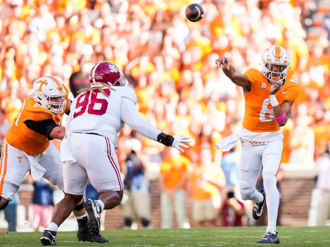 Nico Iamaleava's late touchdown pass lifts Vols past Alabama