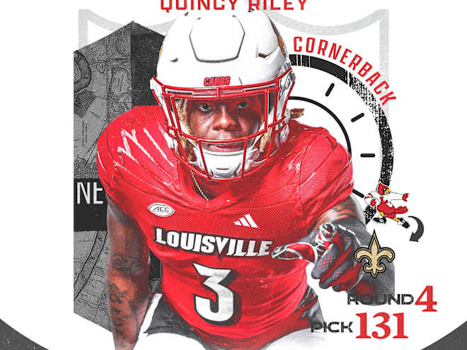 Quincy Riley Selected in the Fourth Round by New Orleans