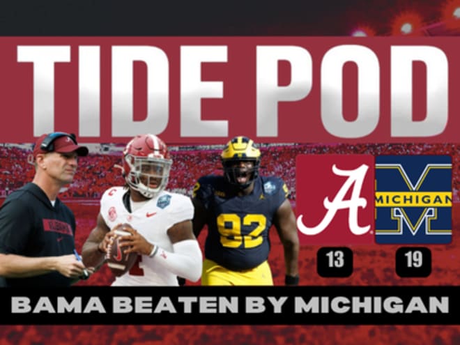 Tide Pod: Alabama’s season ends in disappointment with loss to Michigan