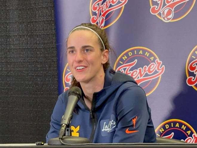 WATCH: Caitlin Clark on Playing in CHA, Fever Preseason Win