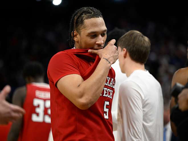 Texas Tech transfer Darrion Williams is currently in Lawrence for a visit