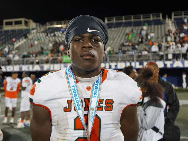 Rising Florida WR recruiting target Larry Miles high on Miami