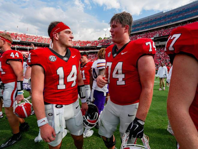 From Kirby Smart's ring bearer to Georgia's starting center