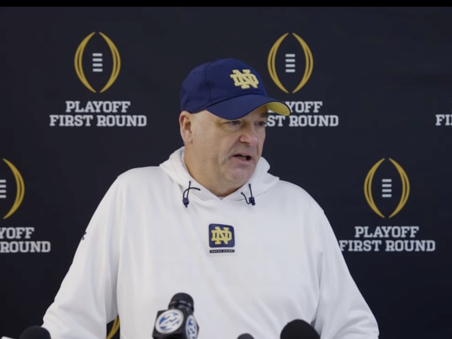 IUFB Game Week Q&A: Notre Dame coordinators speak ahead of Indiana clash