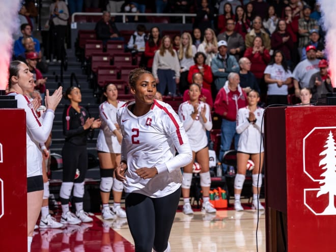 Kami Miner is fired up for one final ride with Stanford WVB