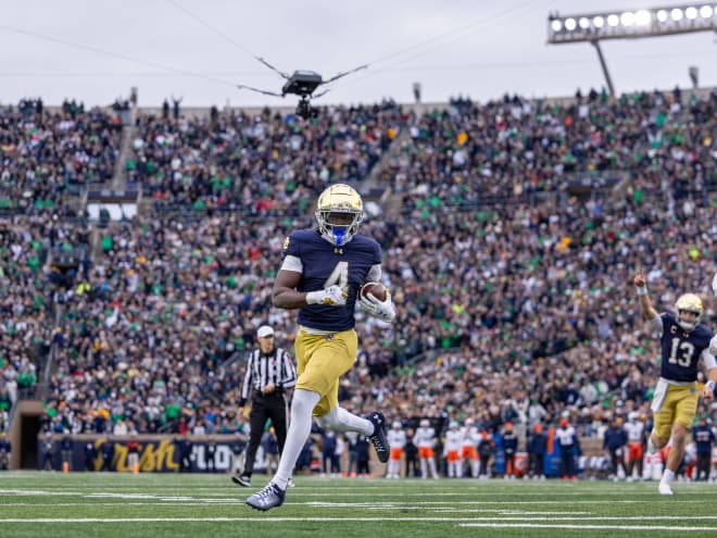 Highlights from Notre Dame’s CFP practice ahead of Orange Bowl