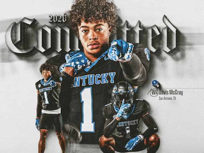 WR Davis McCray is Kentucky's second 2026 commitment