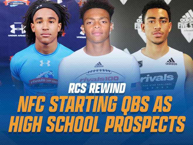 RCS rewind: Check out NFC's starting QBs as HS prospects