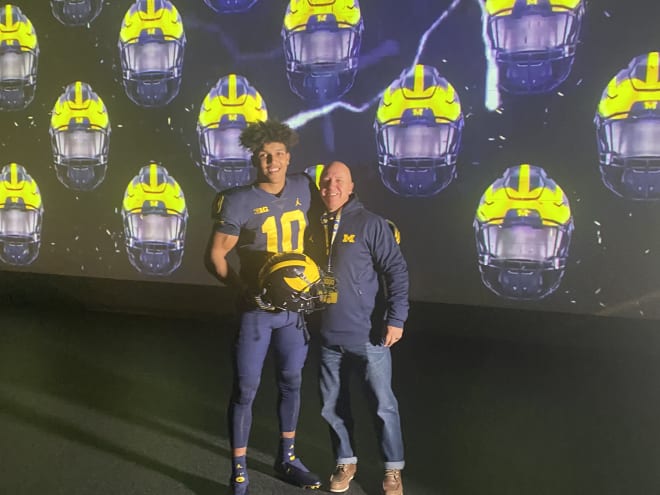 Michigan makes an 'amazing impression' on LB Elijah Melendez in debut visit